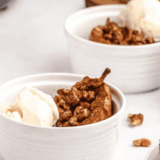 Air Fryer Baked Pears Recipe (Easy Cinnamon Pear Dessert)