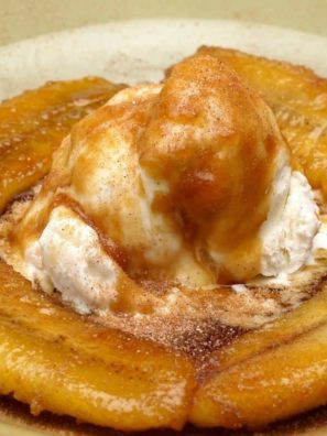 Air Fryer Banana Foster