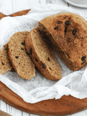 Make moist, molasses-rich Boston Brown Bread in your air fryer in about 35 minutes — no coffee can, no steaming, no oven. A New England classic, made easy.