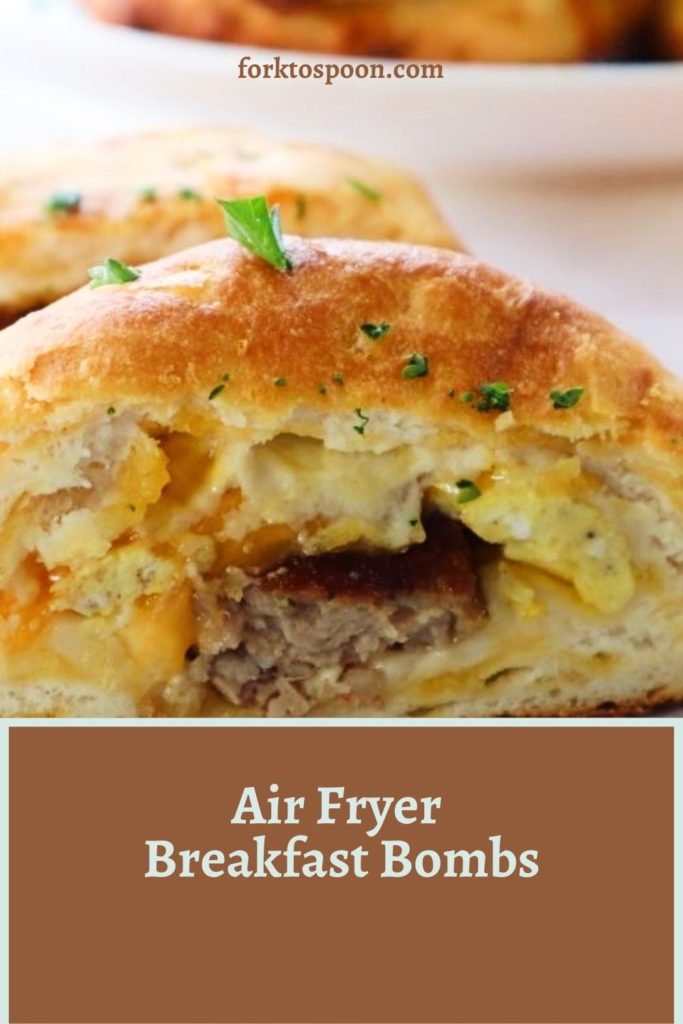 Air Fryer Breakfast Bombs