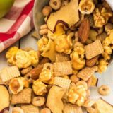 Air Fryer Caramel Apple Trail Mix