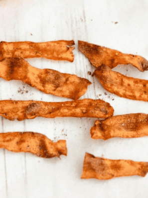 Easy Air Fryer Carrot Bacon