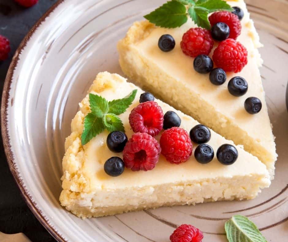 Air Fryer Cheesecake