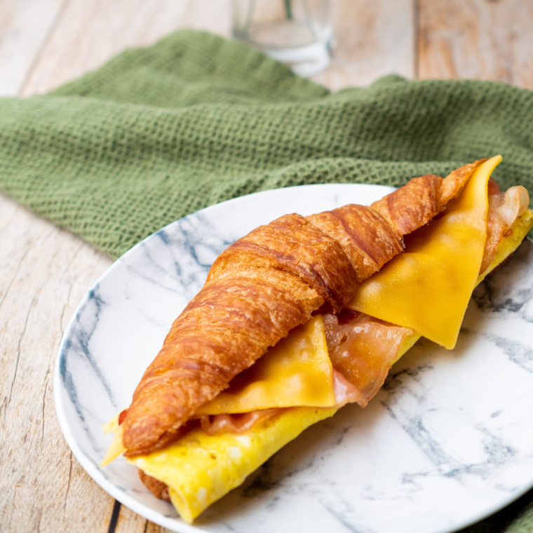 Air Fryer Copycat Dunkin Donuts Maple Bacon Croissants