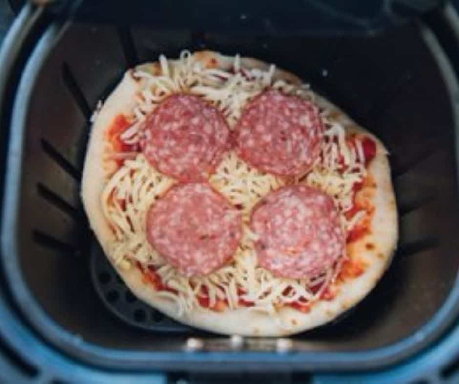 Air Fryer Copycat Panera Pepperoni Flatbread