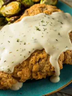 Air Fryer Frozen Country Fried Steak