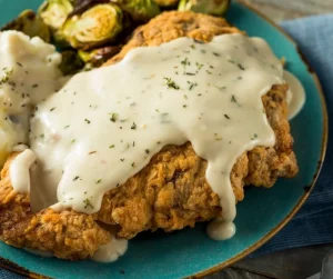 Air Fryer Frozen Country Fried Steak