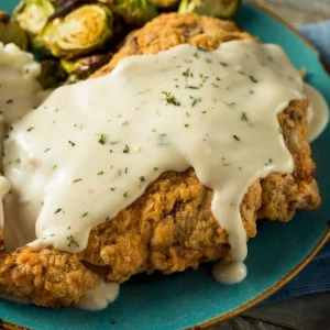 Air Fryer Frozen Country Fried Steak