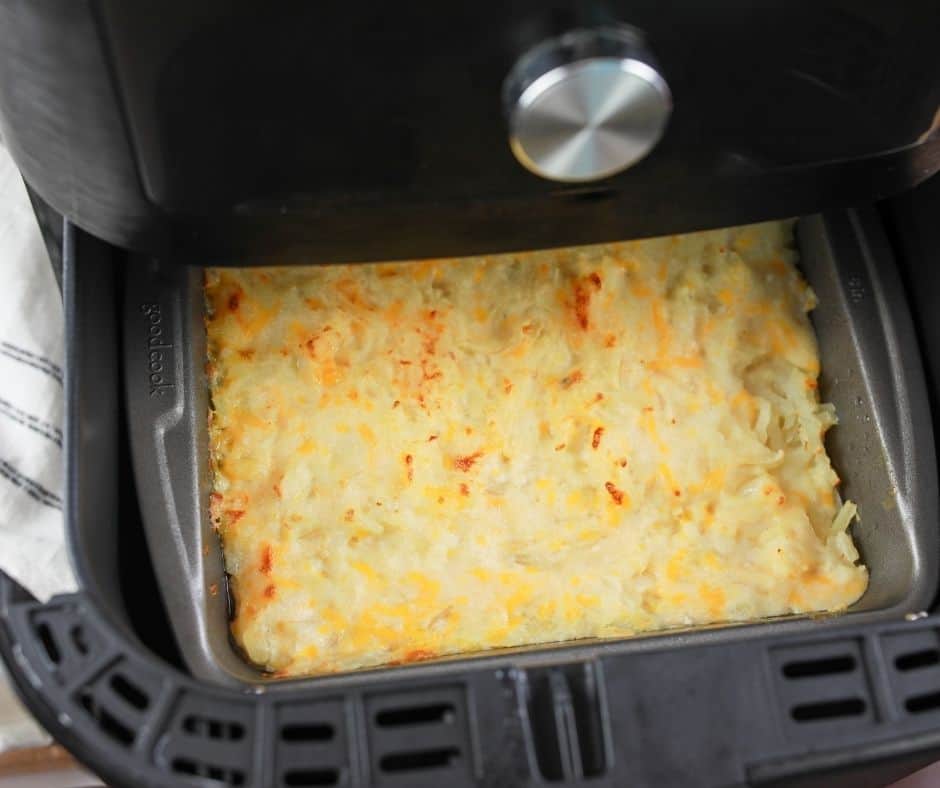 Air Fryer Funeral Potatoes