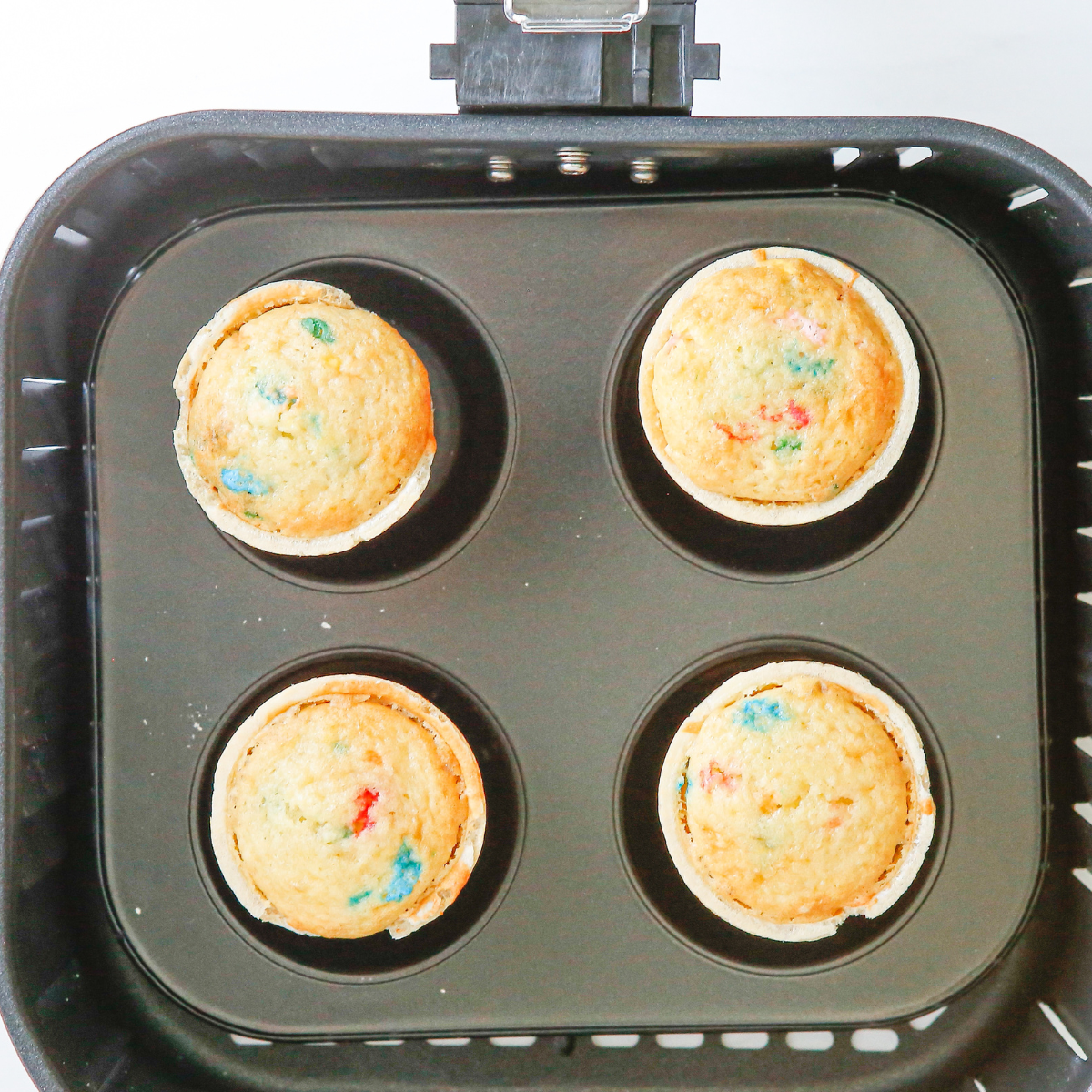 Air Fryer Ice Cream Cone Cupcakes