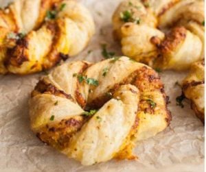 Air Fryer Pumpkin Twists