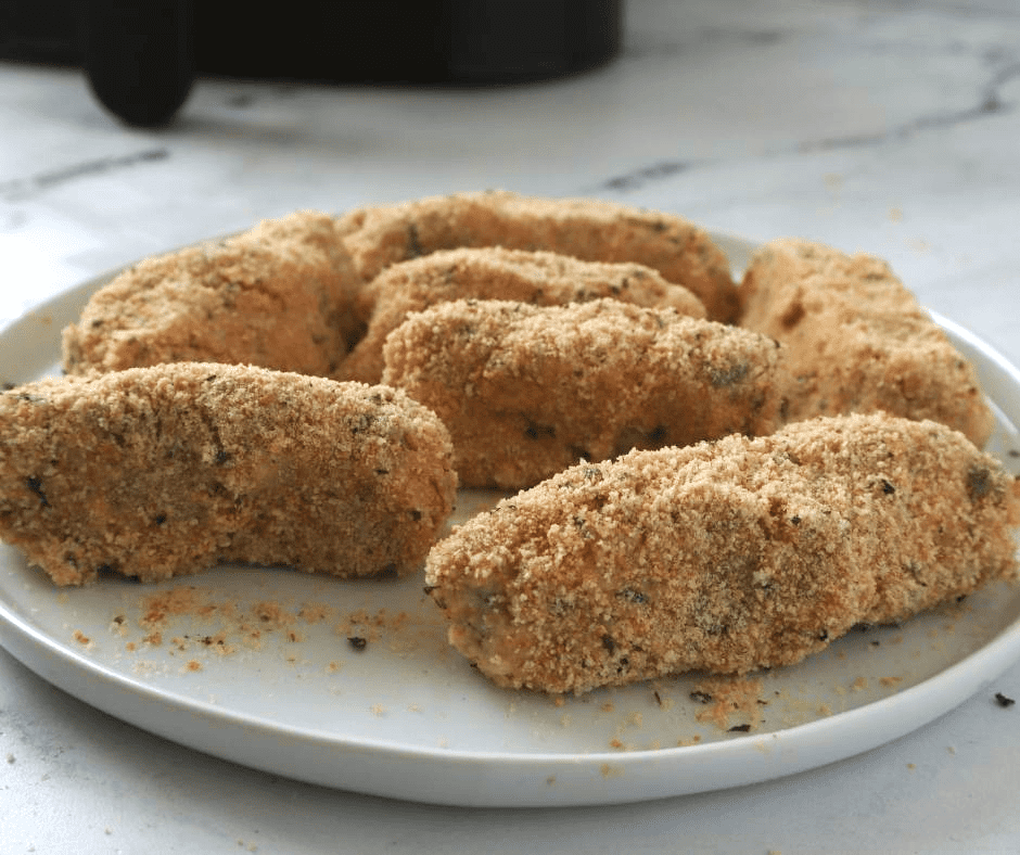 Air Fryer Salmon Croquettes