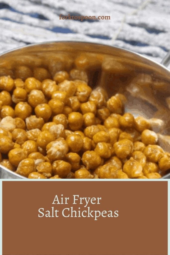 Air Fryer Salt Chickpeas