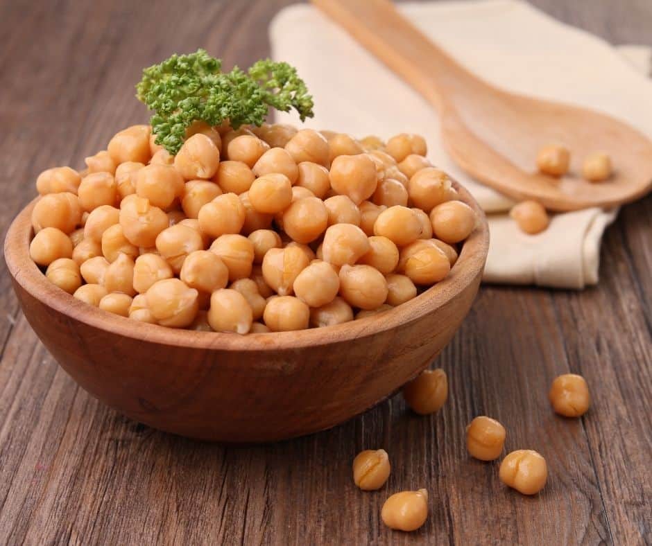 Air Fryer Salt Chickpeas