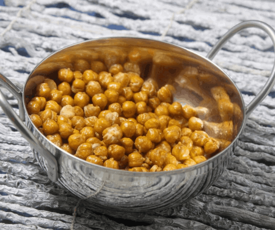 Air Fryer Salt Chickpeas
