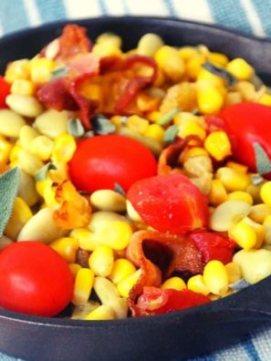 Air Fryer Succotash