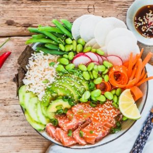 Air Fryer Sushi Bowl