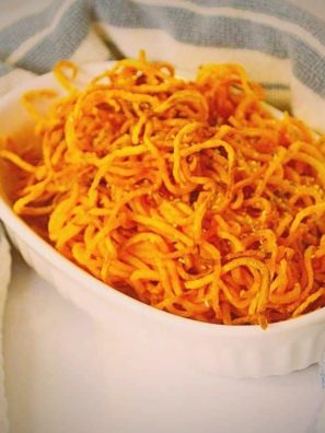 Air Fryer Sweet Potato Noodles