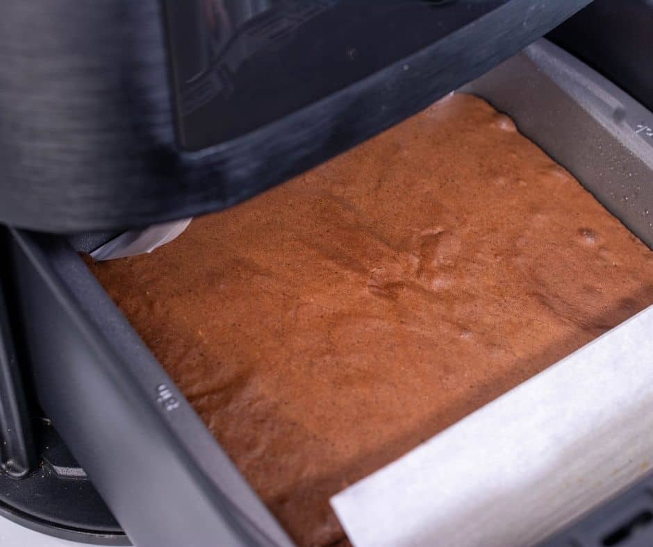 Air Fryer Valentine’s Day Brownies