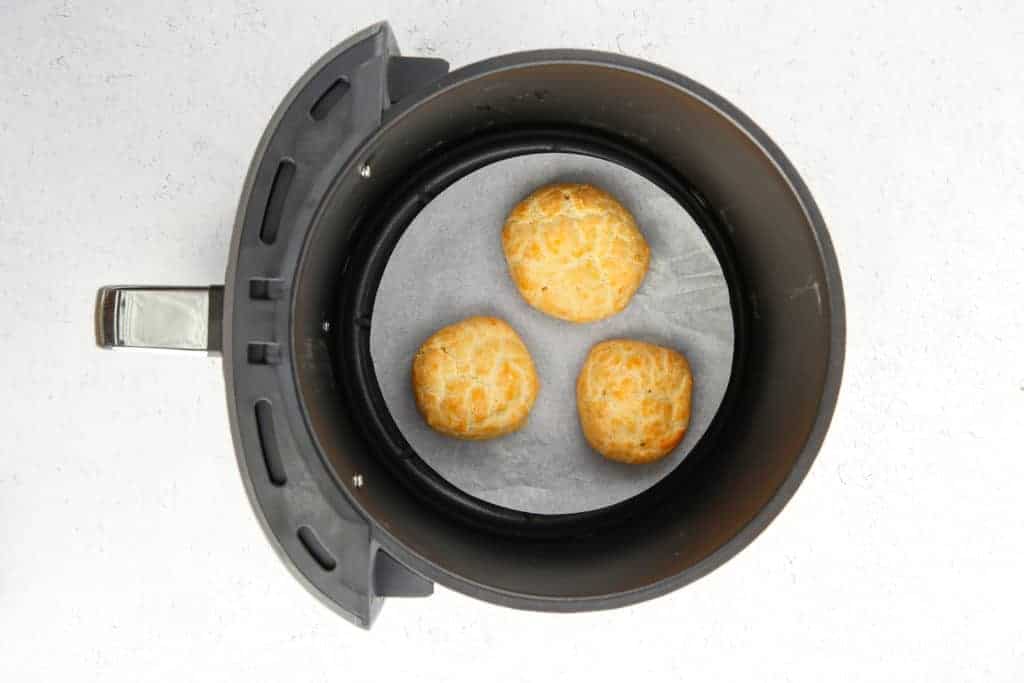 Cool the cream puff shells for 10 minutes before filling.