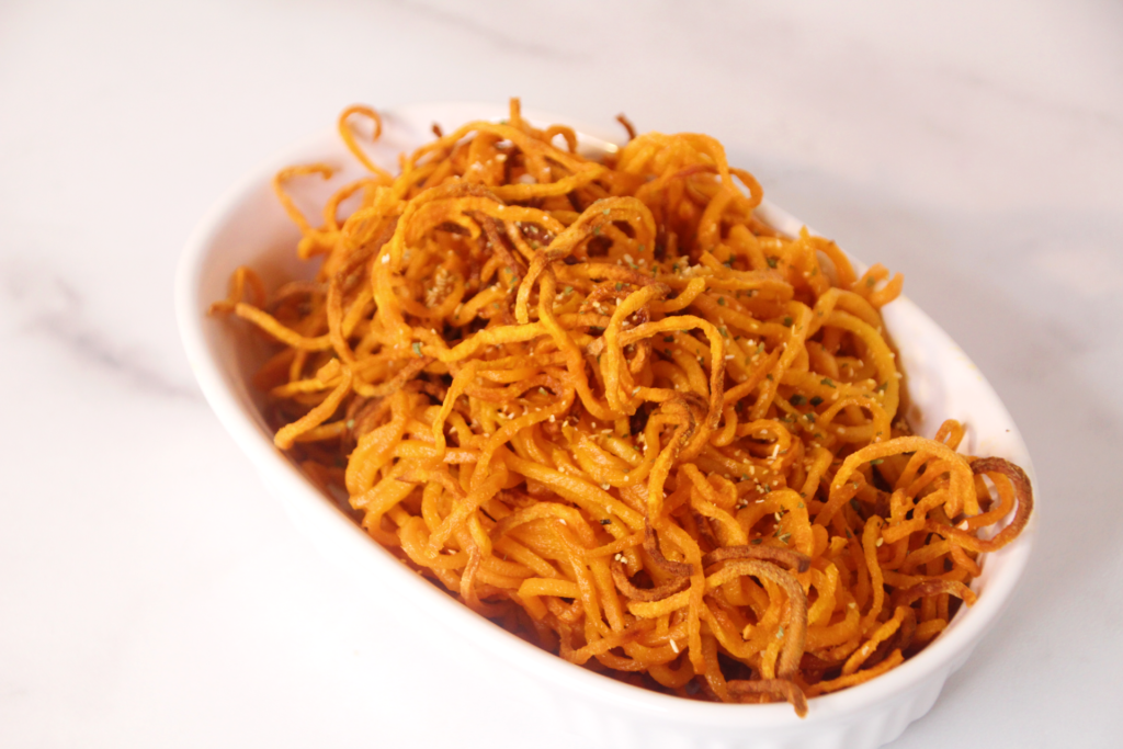 Air Fryer Sweet Potato Noodles
