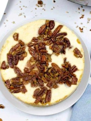 Instant Pot Pecan Cheesecake