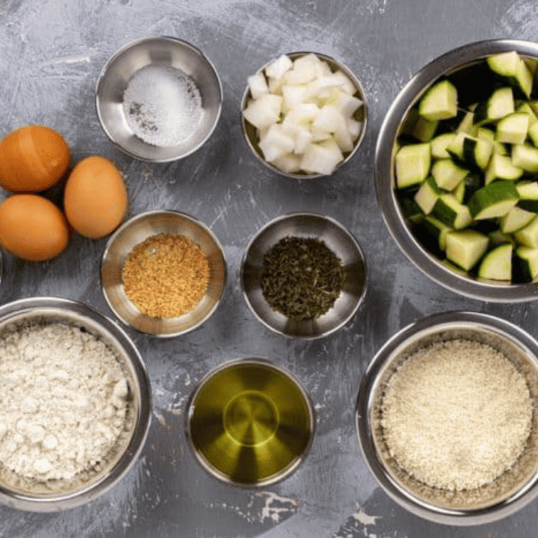air fryer zucchini onion pie (1)