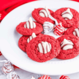 Air Fryer Hershey’s Red Velvet Blossom Cookies