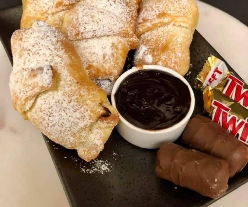 Air Fryer Twix Bars