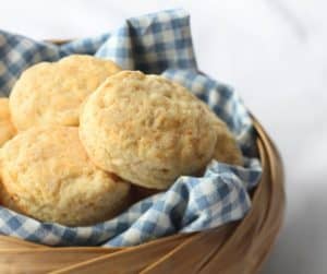 Air Fryer Baking Powder Biscuits