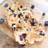 Air Fryer Blueberry Ice-Cream Bread