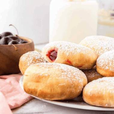 Air Fryer Cherry Pie Donuts