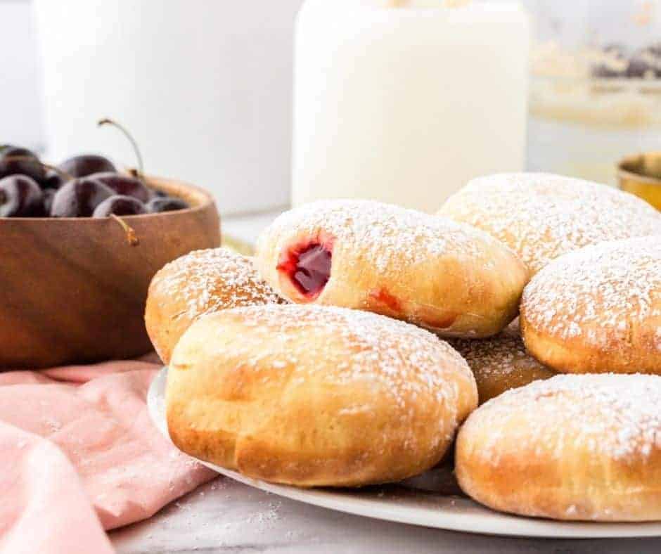 Air-Fryer-Cherry-Pie-Donuts
