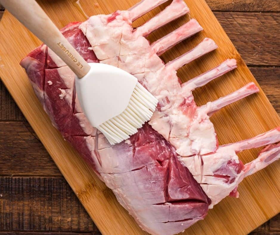 Air Fryer Rack of Lamb