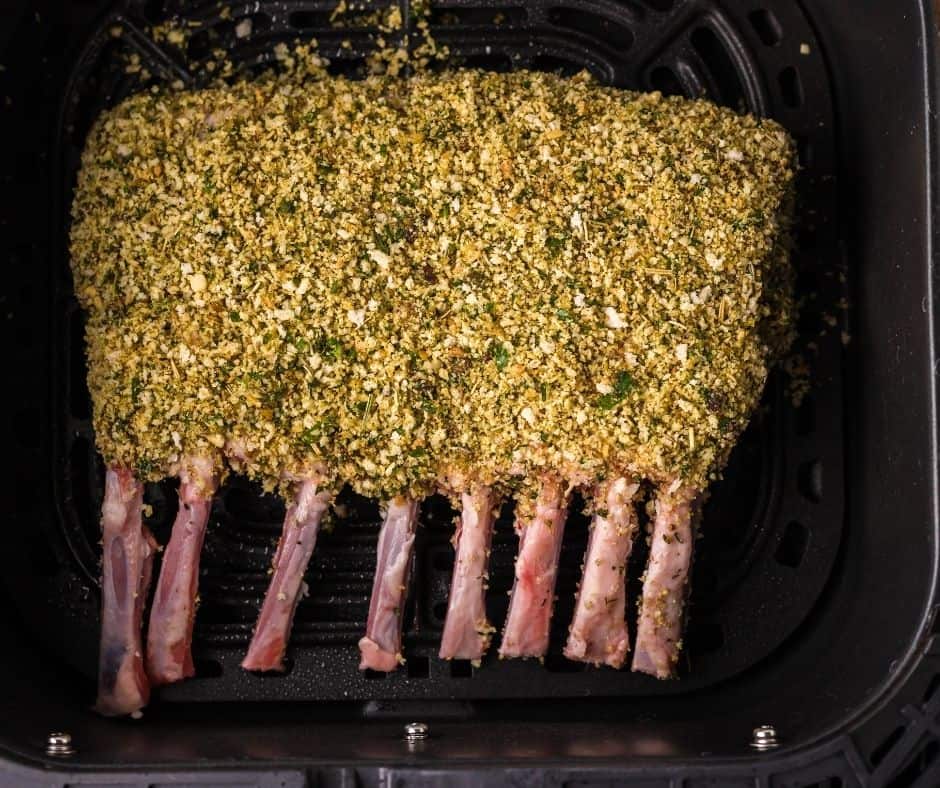 Air Fryer Rack of Lamb