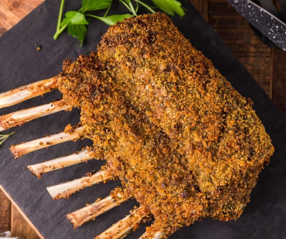 Air Fryer Rack of Lamb