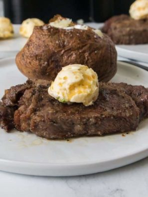 Air-Fryer-Rib-Eye-Steak