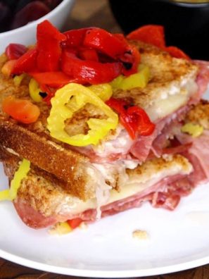 Air Fryer Spicy Italian Sandwich