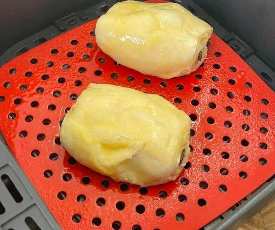 Air Fryer Trader Joe’s Chocolate Croissants