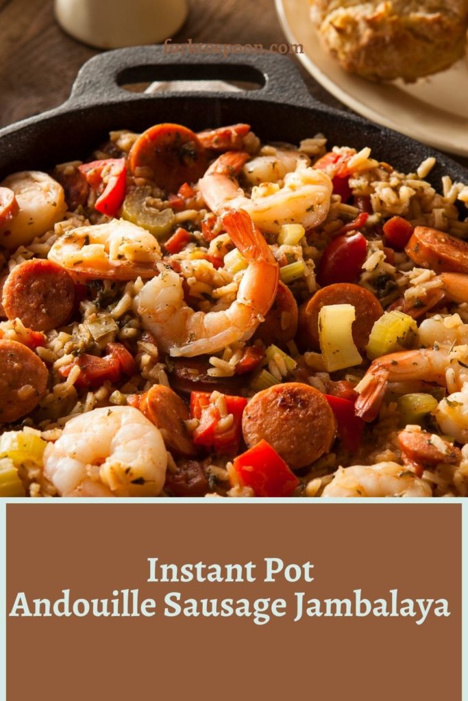 Instant Pot Andouille Sausage Jambalaya