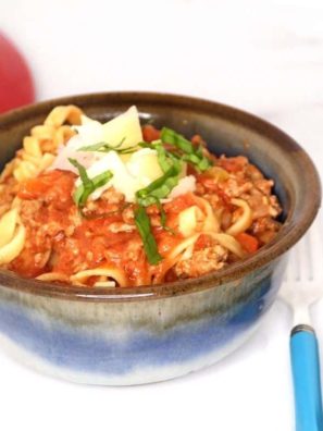 Instant Pot Dutch Oven Bolognese Sauce