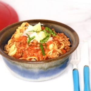 Instant Pot Dutch Oven Bolognese Sauce