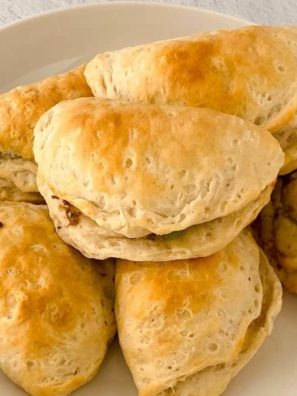 Air Fryer Cheesesteak Empanadas