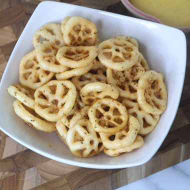 Air Fryer Chicharrones de Harina-
