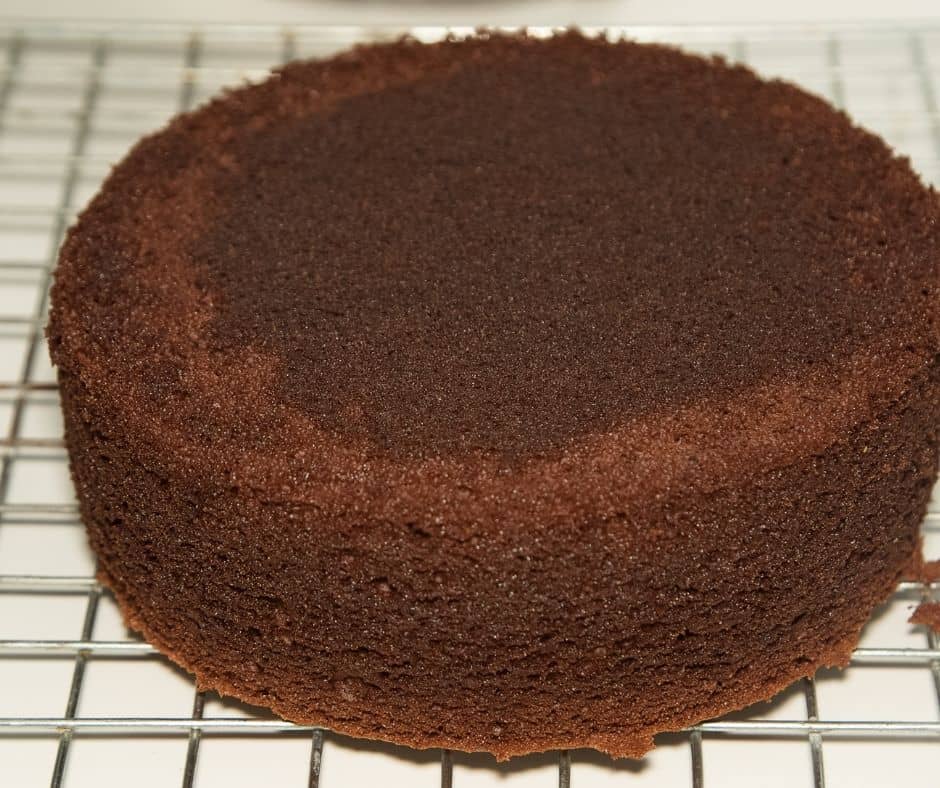 Air Fryer Chocolate Cake