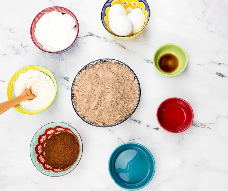 Ingredients Needed For Air Fryer Chocolate Cake