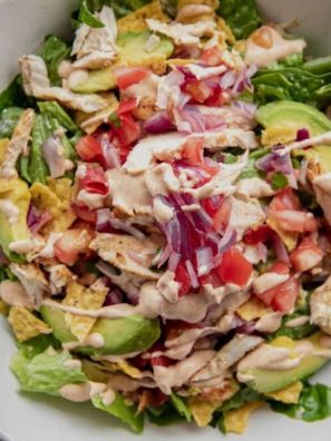 Air Fryer Copycat Chili’s Santa Fe Chicken Salad