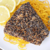 Air Fryer Everything Bagel Salmon