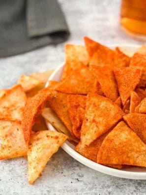 Air Fryer Homemade Doritos Chips