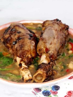 Air Fryer Lamb Shank